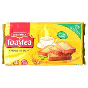 Britannia Toastea Elaichi Bake Rusk 250 g (Pack)