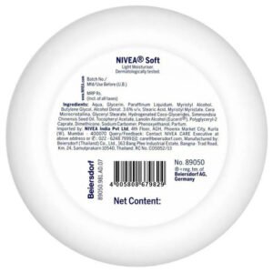 Nivea Soft Light Moisturiser Cream for Face, Hands & Body 300 ml